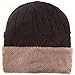 Knit Beanie Skull Hat - Soft Fleece Lined Slouchy / Winter Cap by Ssking (coffee)