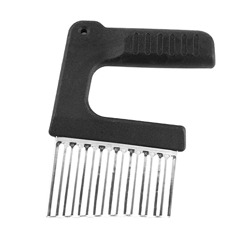 Edelstahl rostfreie Multifunktions-Kartoffelhobel Crinkle Cutter Chips(23.5 * 9.6 cm)