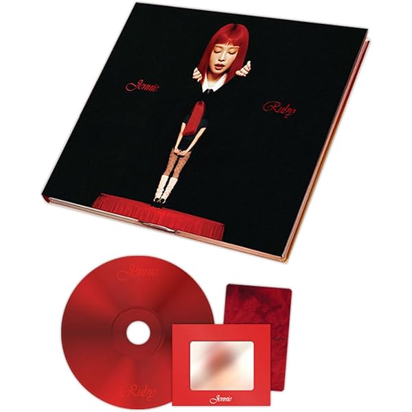 BLACKPINK JENNIE Ruby 1st Studio Album Full Set Zen Version+Jane