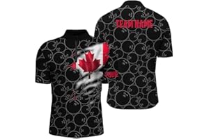 Christmas Canada Flag Darts Quarter Zip Shirt Custom Patriotic Mens Dart Shirt Dart Jerseys Short Sleeve Multi-Size