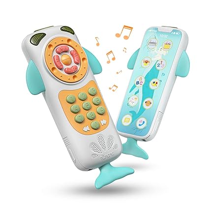 Tumama Baby Toysbaby Mobile Phone Two Sides Toy Early Educational Toyslearning Birthday Gift For 9 12 18 Month 1 2 Year Olds Infants Boys