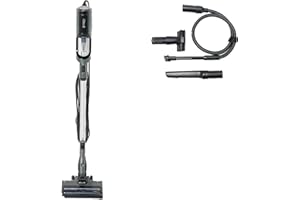 Shark QS100Q Ultralight HyperVelocity Corded Stick Vacuum, Converts to a Handheld Vacuum with Pet Crevice Tool, Upholstery To