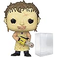 Funko POP Texas Chainsaw Massacre - Leatherface Pop! Vinyl Figure (Bundled with Compatible Pop Box Protector Case), Multicolored, 3.75 inches