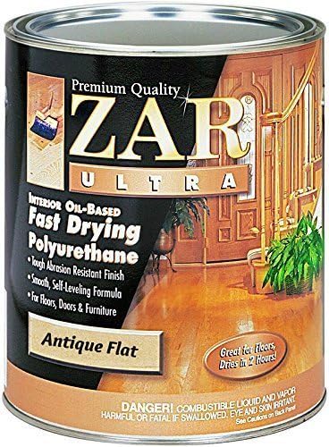 ZAR 33912 Antique Flat Ultra Fast Drying Polyurethane by ZAR