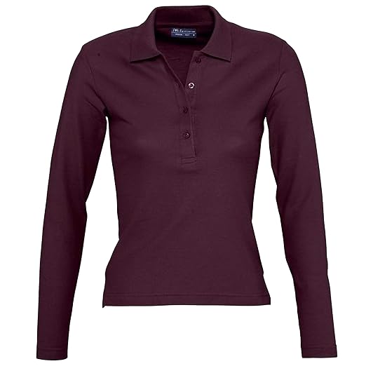 SOLS Podium Damen Pique Polo-Shirt, Langarm