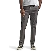 Lee Men's Flat Front Slim Straight Pant