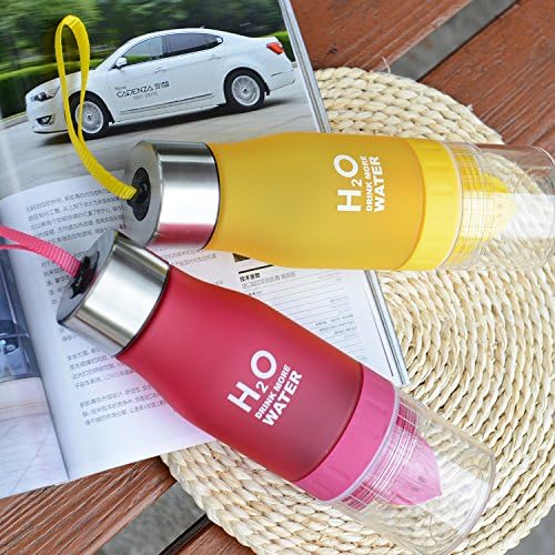 Judek #2 Infuser Water Bottle for Outdoor Sports (Red)