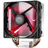 Cooler Master RR-212L-16PR-R1 Hyper 212 LED CPU Cooler with PWM Fan, Four Direct Contact Heat Pipes, Unique Blade Design and 