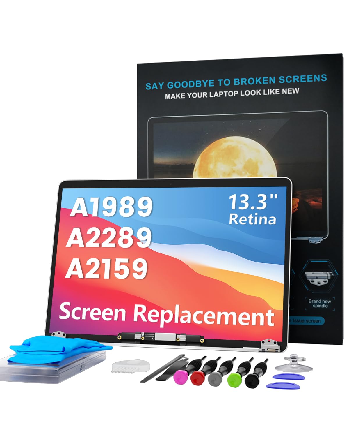 LHM A1989 A2159 A2289 Screen Replacement for MacBook Pro 13.3