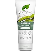 Dr. Organic Ageless Cleansing Balm with Seaweed | Moisturizing, Gentle, Removes Impurities, Certified Organic, Paraben & SLS-Free, Natural, Vegan, 100 ml / 3.4 fl oz