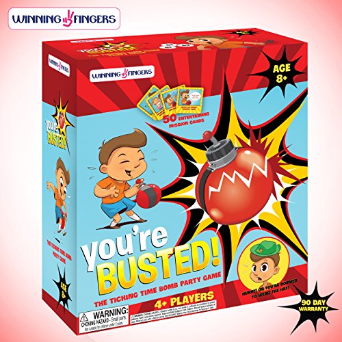 You're Busted! - The Ticking Time Bomb Party Game - Fun Card Game for Kids - Birthday Party Game - Thumbnail 5