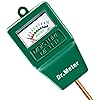 Dr.Meter S10 Soil Moisture Sensor Meter, Hygrometer Moisture Sensor for Garden, Farm, Lawn Plants Indoor & Outdoor(No Battery needed)