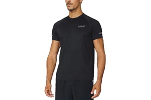 baleaf Men's Running Workout Shirts Short Sleeve Athletic T-Shirt Quick Dry