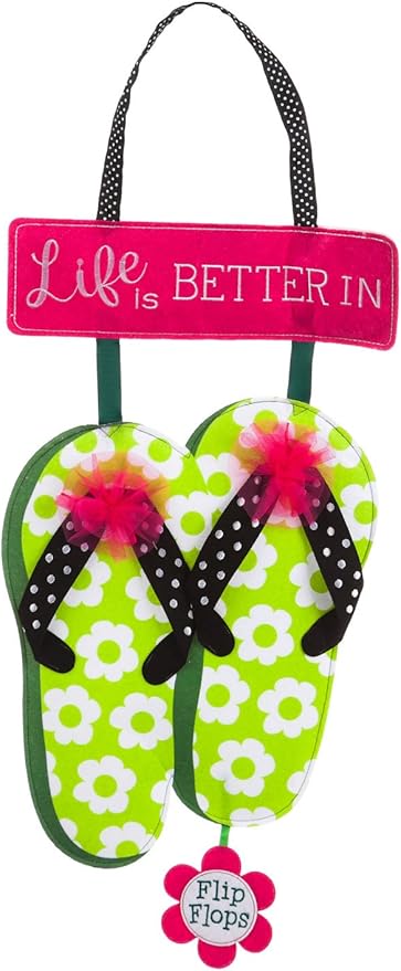 flip flop door decoration