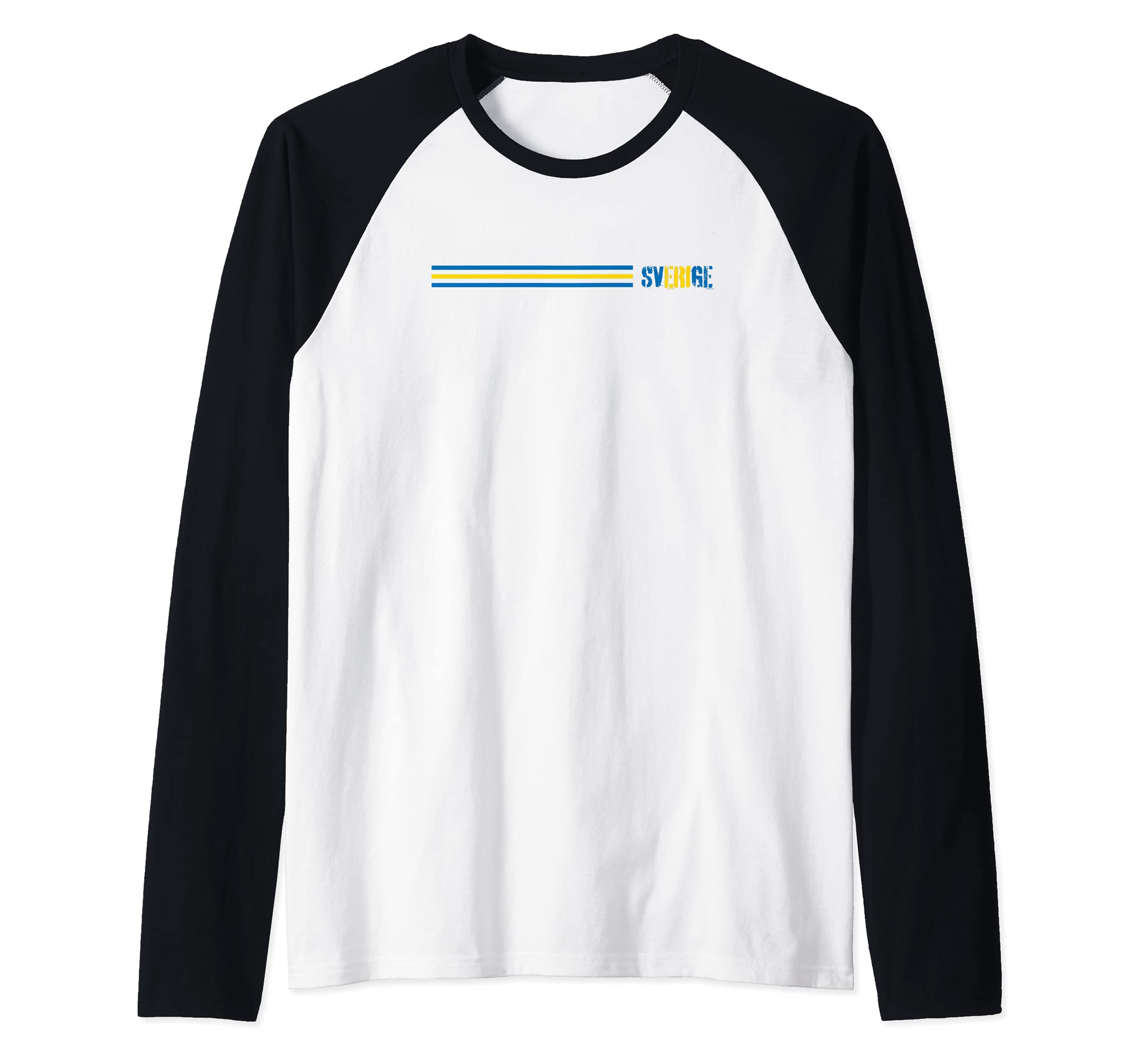 Flag Sweden Raglan Baseball Tee