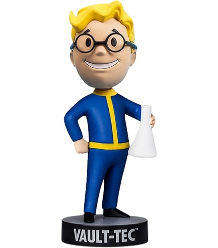 Amazon.com: Gaming Heads Fallout 4 Bobble-Head Vault Boy 111 Arms