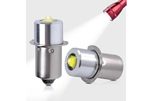 Swess Light Led Conversion Kit for 3-16 Cell C/D, Up to 300 Lumens Bright Bulb for MagLite Flashlights Torch, 3W DC 4-24V LED