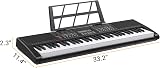 Bonnlo GLARRY 61 Key Portable Keyboard Piano with LCD Screen Teaching Modes view 3