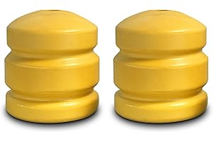 Yukauto Front Bump Stops Fit for Chevy 2011-2021 Silverado/Sierra 2500 3500 Lower Control Arm Jounce Bumpers (1 Pair)