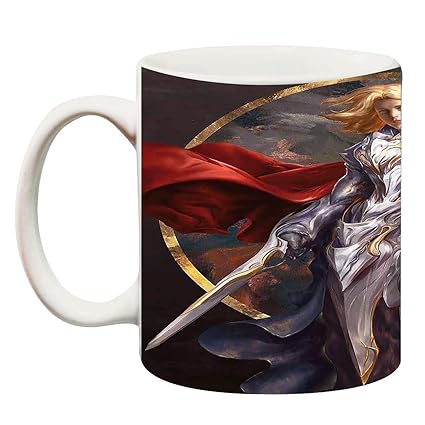 Buy Anni69 White Sword Girl With White Hair Coffee Mug Best Gift