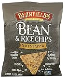 Beanfields Bean & Rice Chips Salt n Pepper 1.5 Oz (24 Pack)