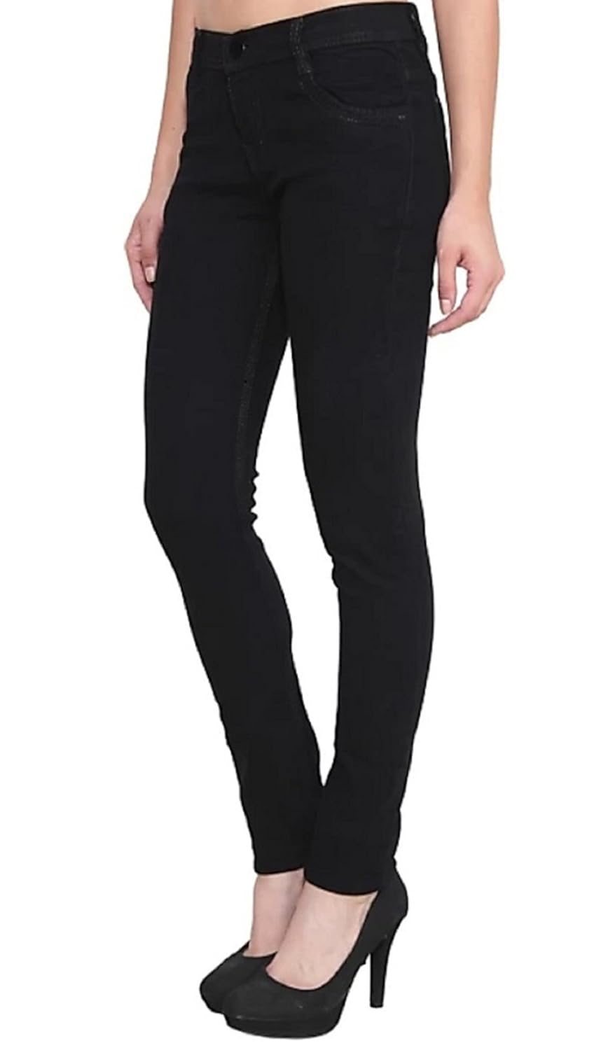 exte women's black jeans