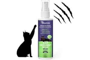 folaymass Cat Deterrent Spray, Cat Repellent Spray, Anti Scratch Furniture Protector Spray, No Chew Spray for Dogs & Cats