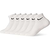 Nike Unisex Adult Everyday Cushioned Training Ankle Socks (6-Pack)