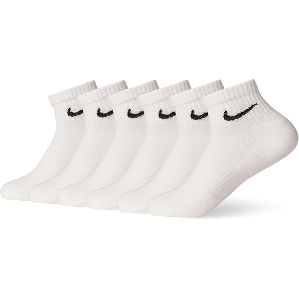 nike men's socks cotton crew 6 pack