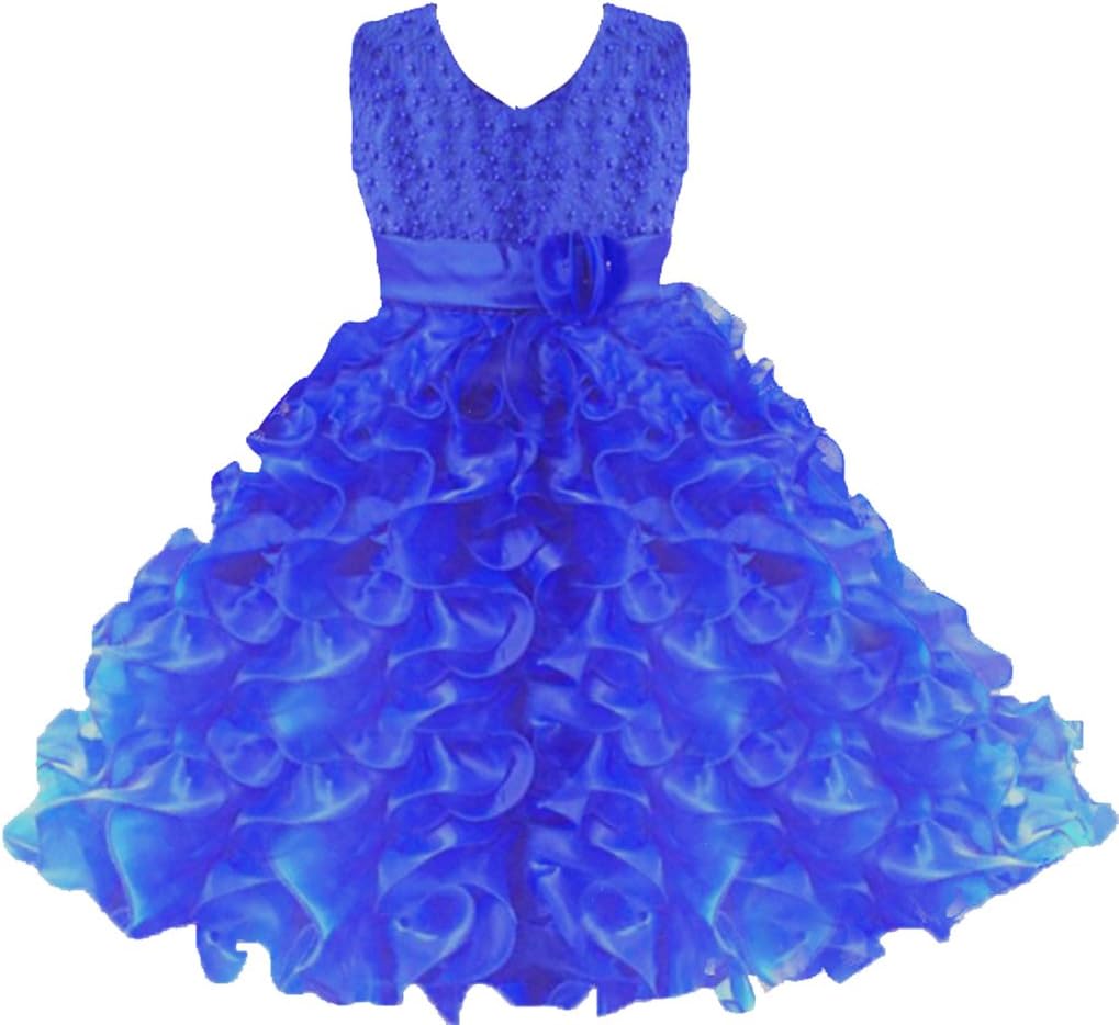 Shiny Toddler Sequins Flower Girl Dress Birthday Party Dress