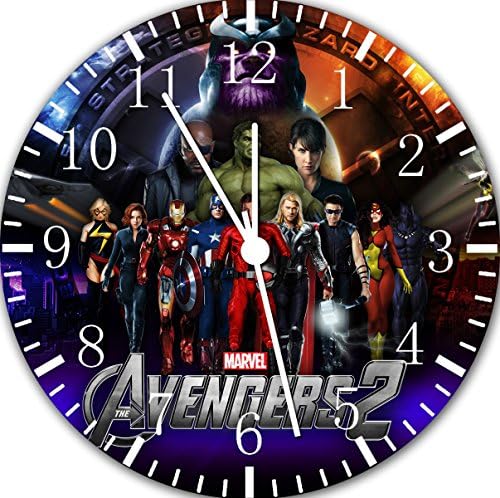 The Avengers Frameless Borderless Wall Clock E72 Nice For Gift or Room Wall Decor