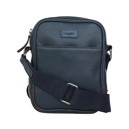 Park Avenue Dark Blue Softsided Briefcase (PZCX00080-B7_STD_Blue)