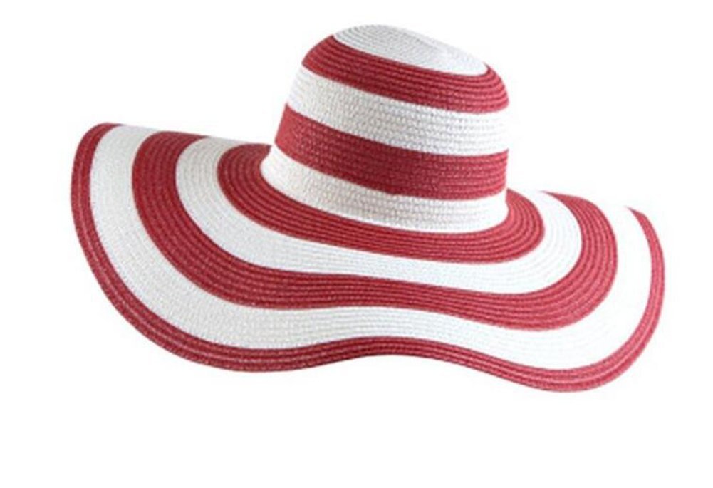 big red floppy hats