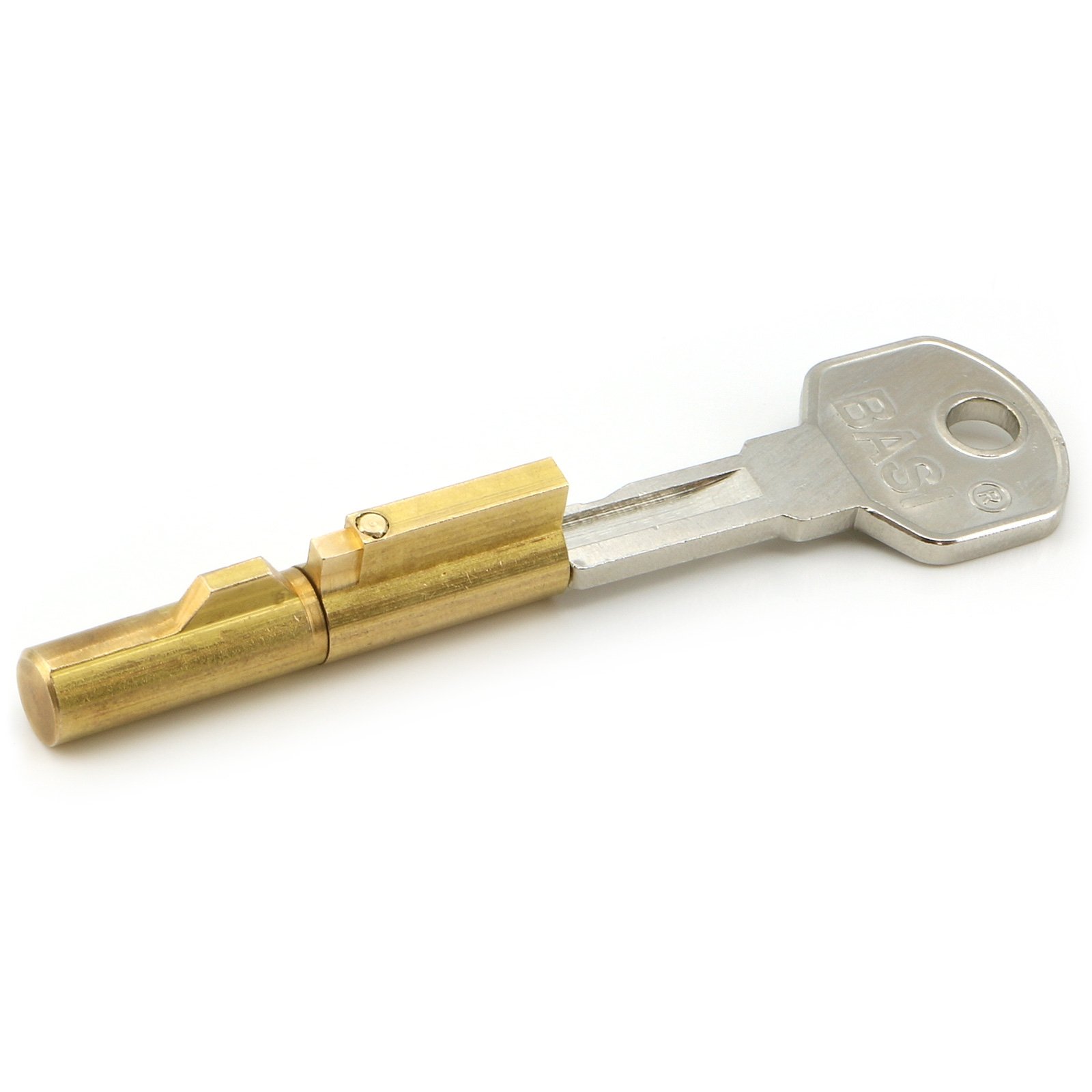 Basi® Keys/Key Lock SS12 for Buntbartsc Hlösser (Internal Doors) Cylinder Ø 7 mm