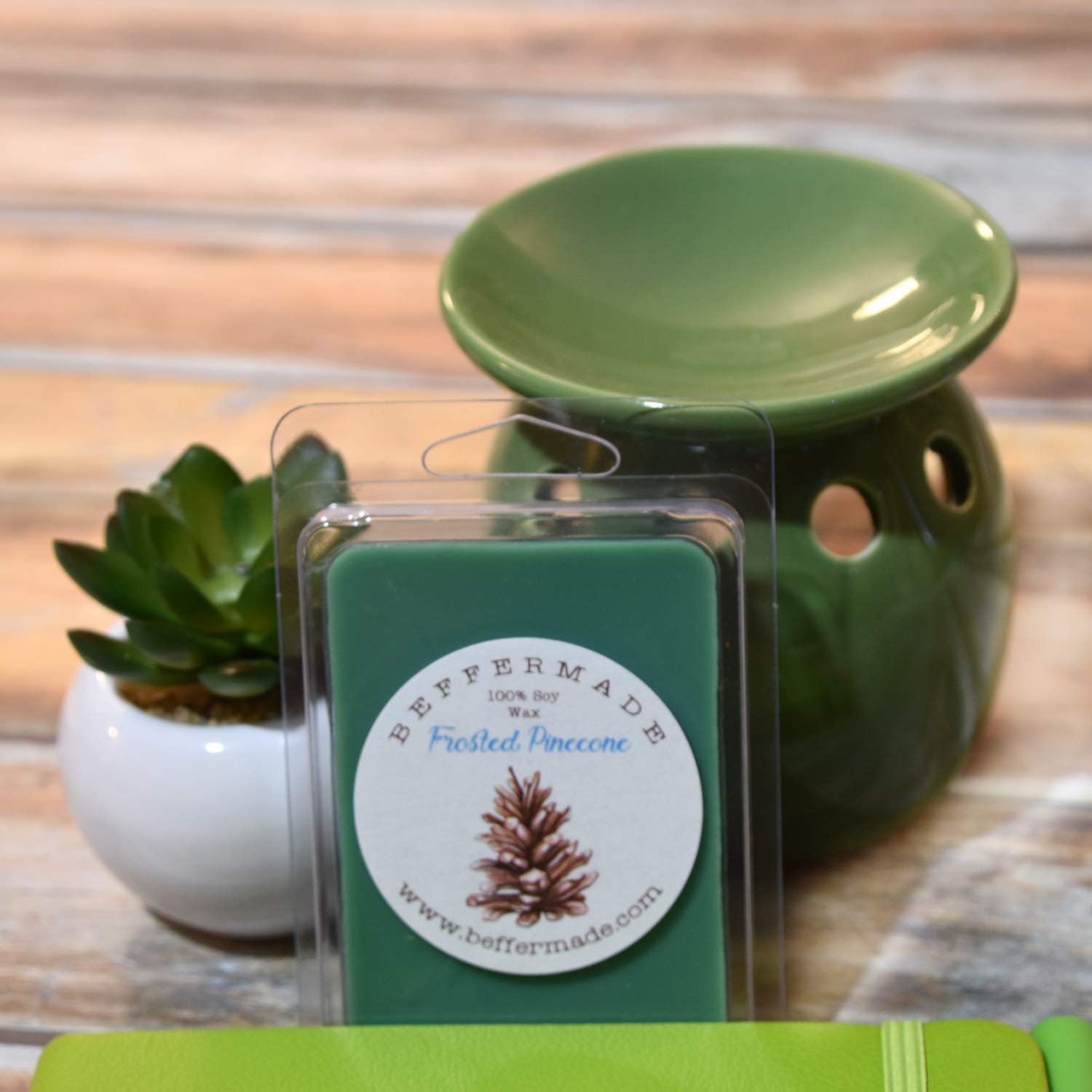Frosted Pinecone Wax Melt 3 Oz Soy Wax Melt Winter Scent