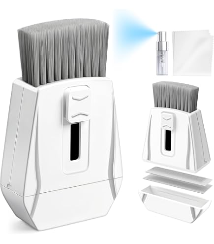 Super Soft Cleaning Fan Brushes - 4PC Fiber Brushes For Electronics Keyboard Dust