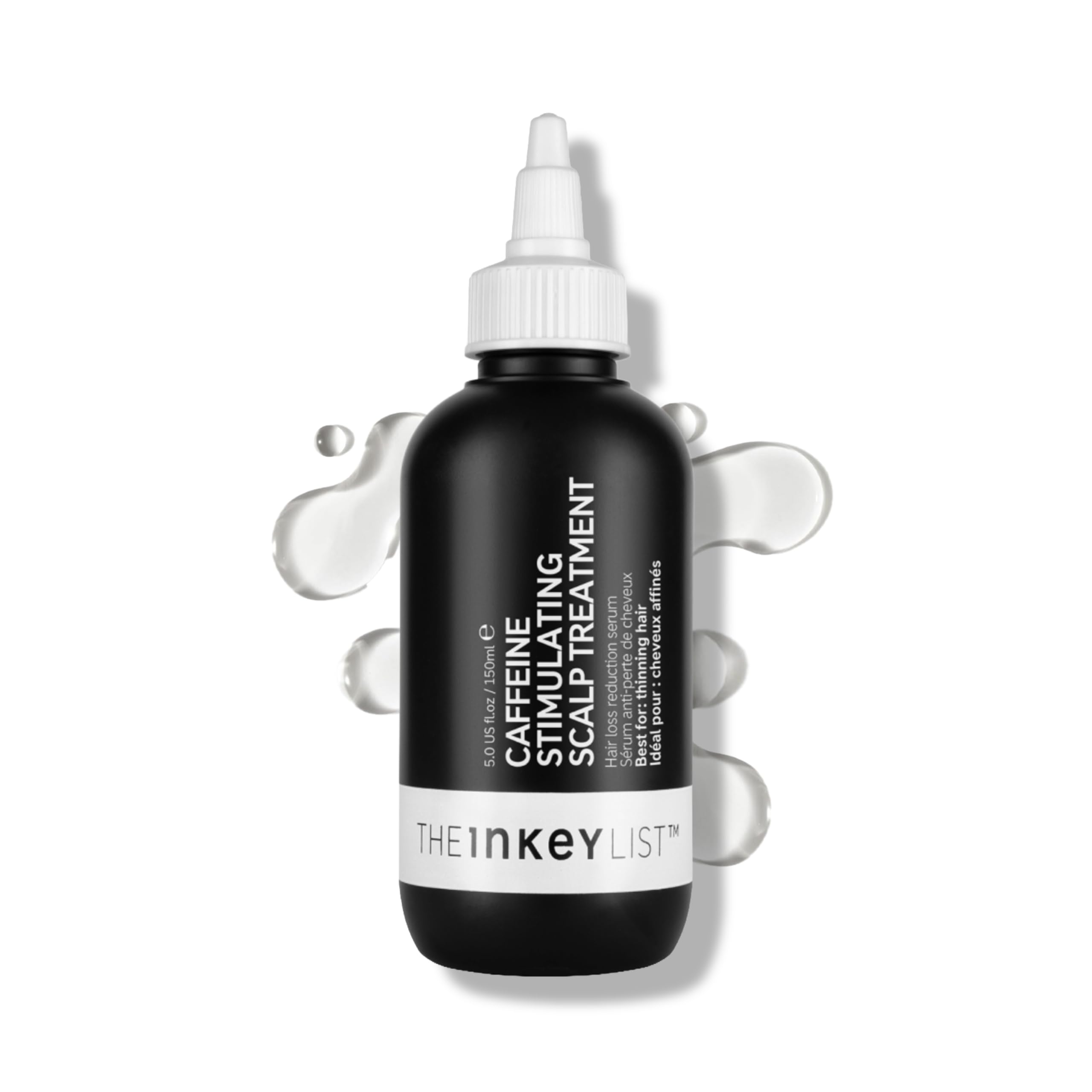 The INKEY List 1% Caffeine Stimulating Scalp Hair Loss Reduction Serum Overnight Treatment 150ml