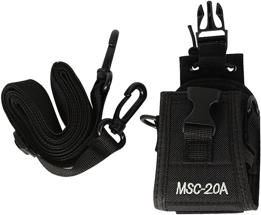 Marvogo MSC-20A Walkie Talkie Case Holster Compatible with Yaesu Icom Motorola GP328+ Wouxun KG-UV8D CB Radio BAOFENG UV-5R UV-5RE Plus UV-B5 UV-82 BF-888S Two Way Radio