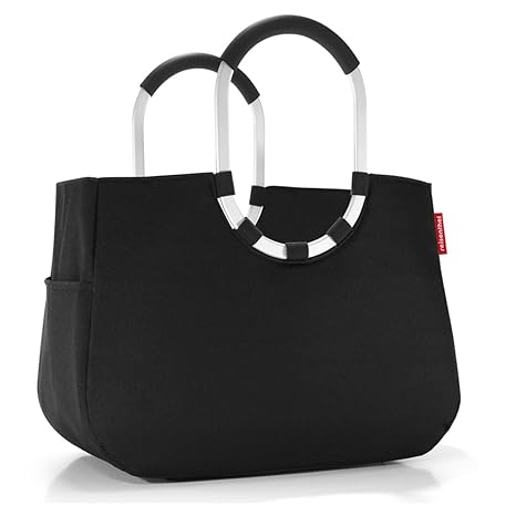 reisenthel loopshopper L black Maße: 46 x 34,5 x 25 cm / Volumen: 25 l