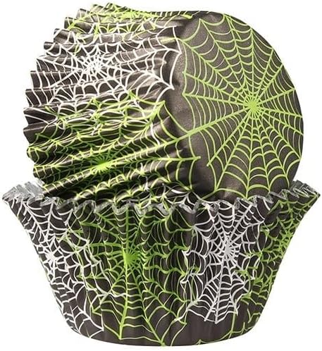 Foil Lined Spiderweb Baking Cases