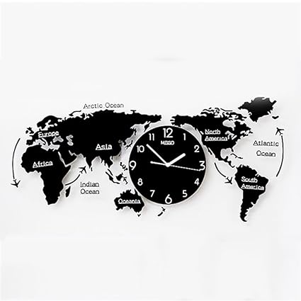 Amazon Com Creative Wall Clock Living Room Modern Minimalist