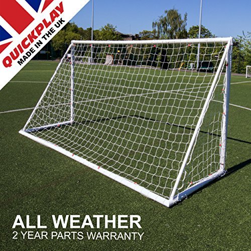 image for QuickPlay Q-Fold 12X6' | The 30 Second Folding Soccer Goal for Backyar