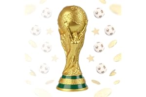 Lvcrizy 2023 World Cup Trophy Replica Resin Soccer Collectibles Sports Fan Trophy