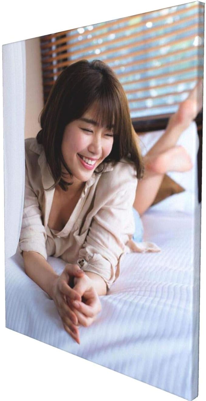 Amazon Co Jp フレームレス装飾画 稲村亜美 モダンポスター フレームレス装飾画 インテリア絵画 壁掛け アートポスター 額縁なし モダン 新築飾り 贈り物 キャンバス寝室の装飾風景 壁の絵 インテリア装飾40x50cm フレームレス ホーム キッチン