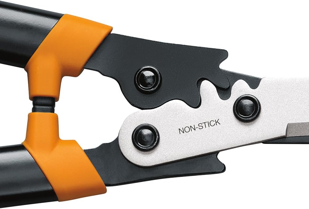 Fiskars Garden 392861-1002 Powergear2 Hedge Shears, 23", Black/Orange : Garden & Outdoor