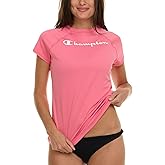 Champion Rash Guard for Women, Womens Rash Guard Short Sleeve Shirts, Rashguard Swim Shirt Women UPF 50+ SPF & UV Protection