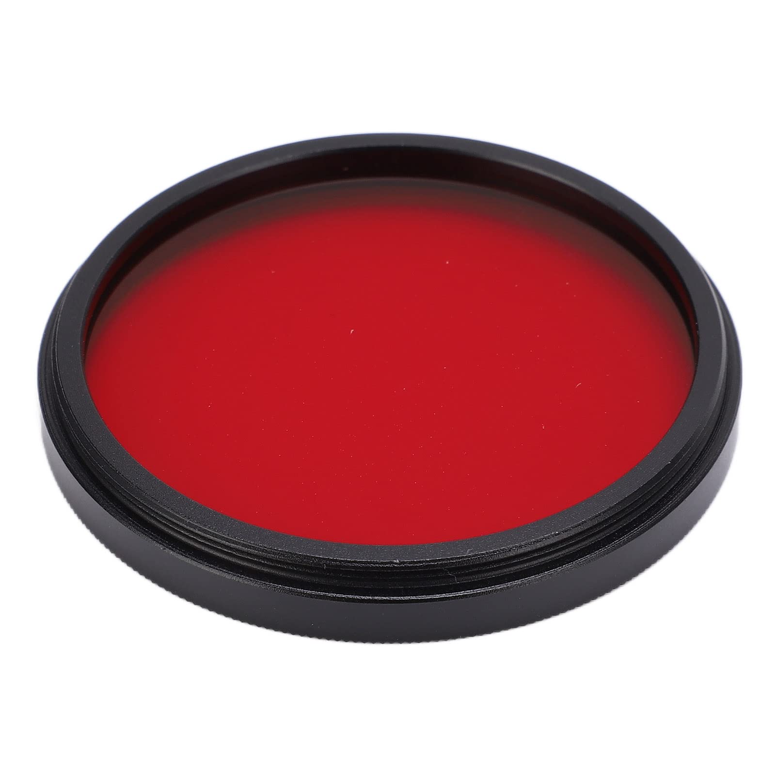 Red Lens Filter, 40.5mm 43mm 46mm 49mm HD Waterproof Full Color Filter for DSLR Camera with Protective Case (49mm)