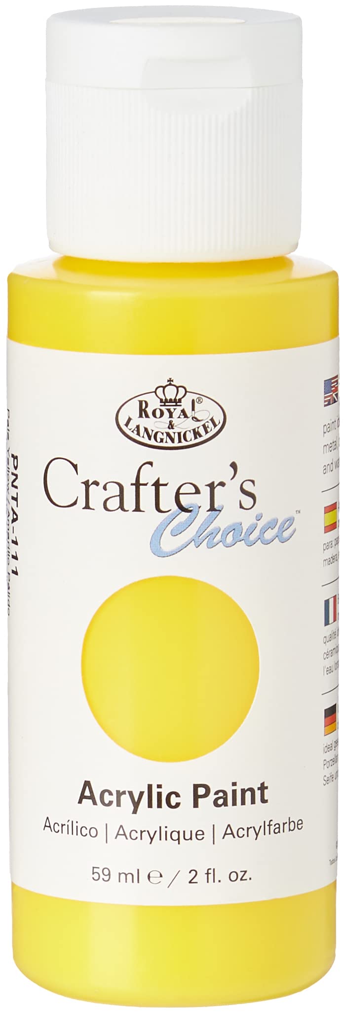 Royal & Langnickel Pale Yellow Acrylic Paint - 59ml โ image 1