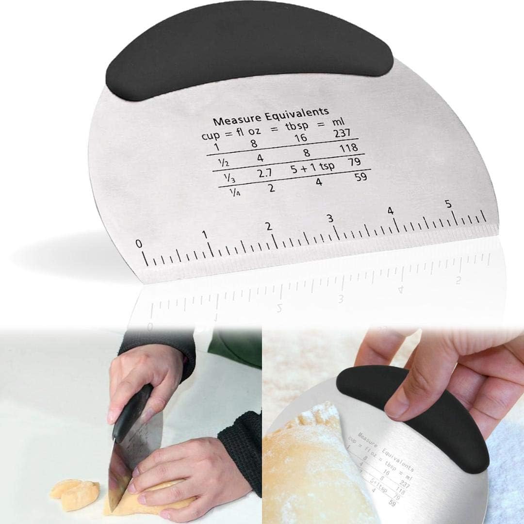 Dough Scrapers Dough Cutter Bread Scraper Metal Bench Scraper