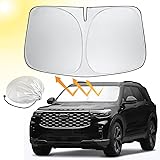 Car Windshield Sun Shade Durable 240T Composite for
